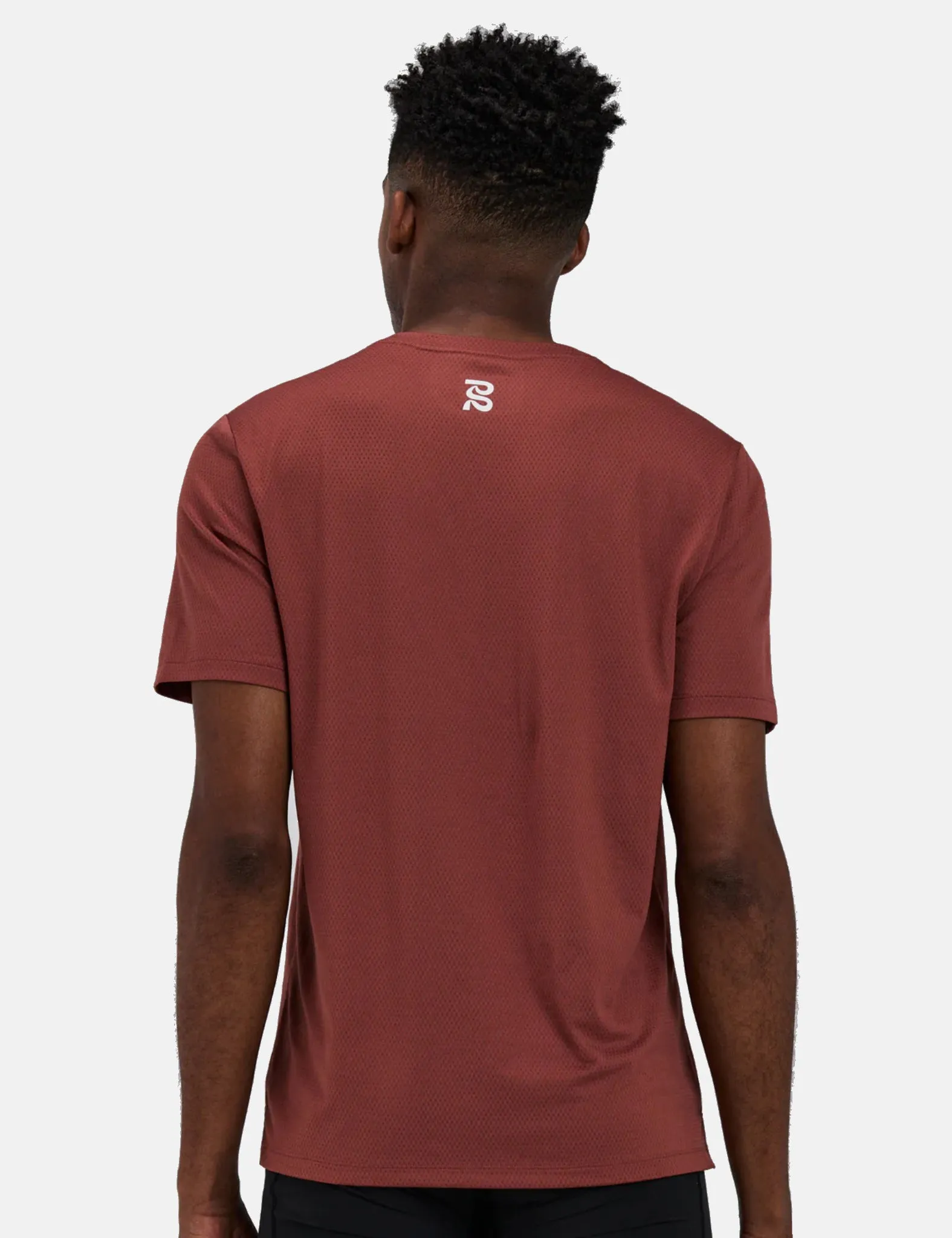 Bandit Men's Micromesh Run T-Shirt - Mahogany Brown sold by Article London product image thumbnail 3