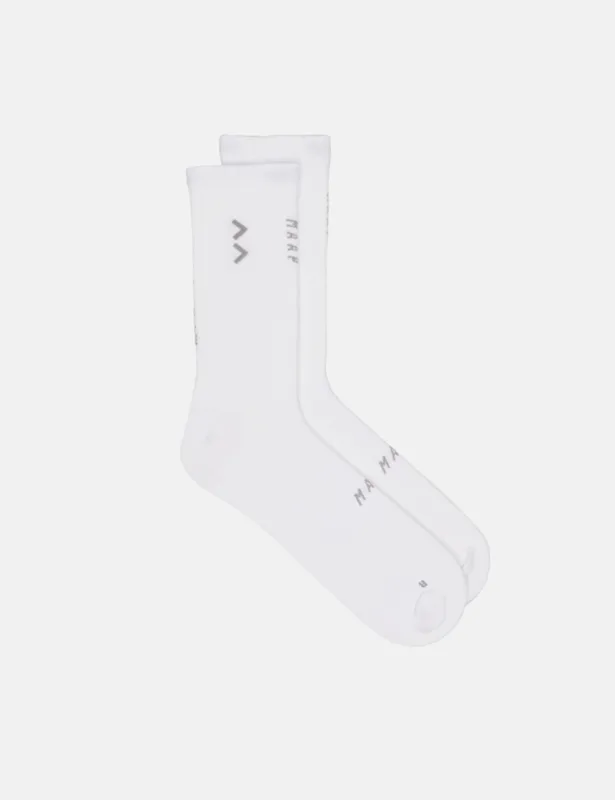 MAAP PRO Aero Knit Sock - White made by MAAP
