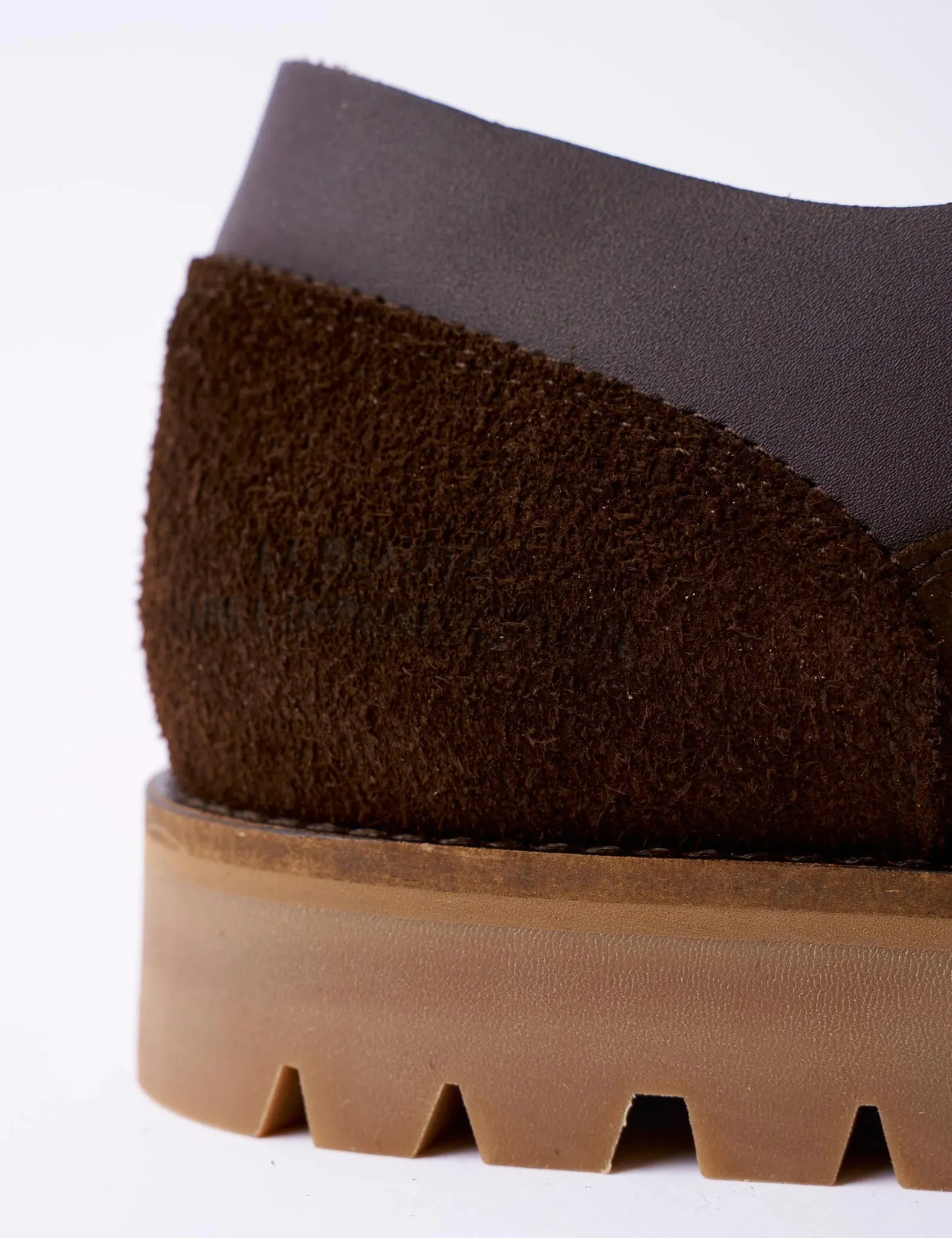 Paraboot x Universal Works Thiers Shoes - Lisse Cafe Brown sold by Article London product image thumbnail 5