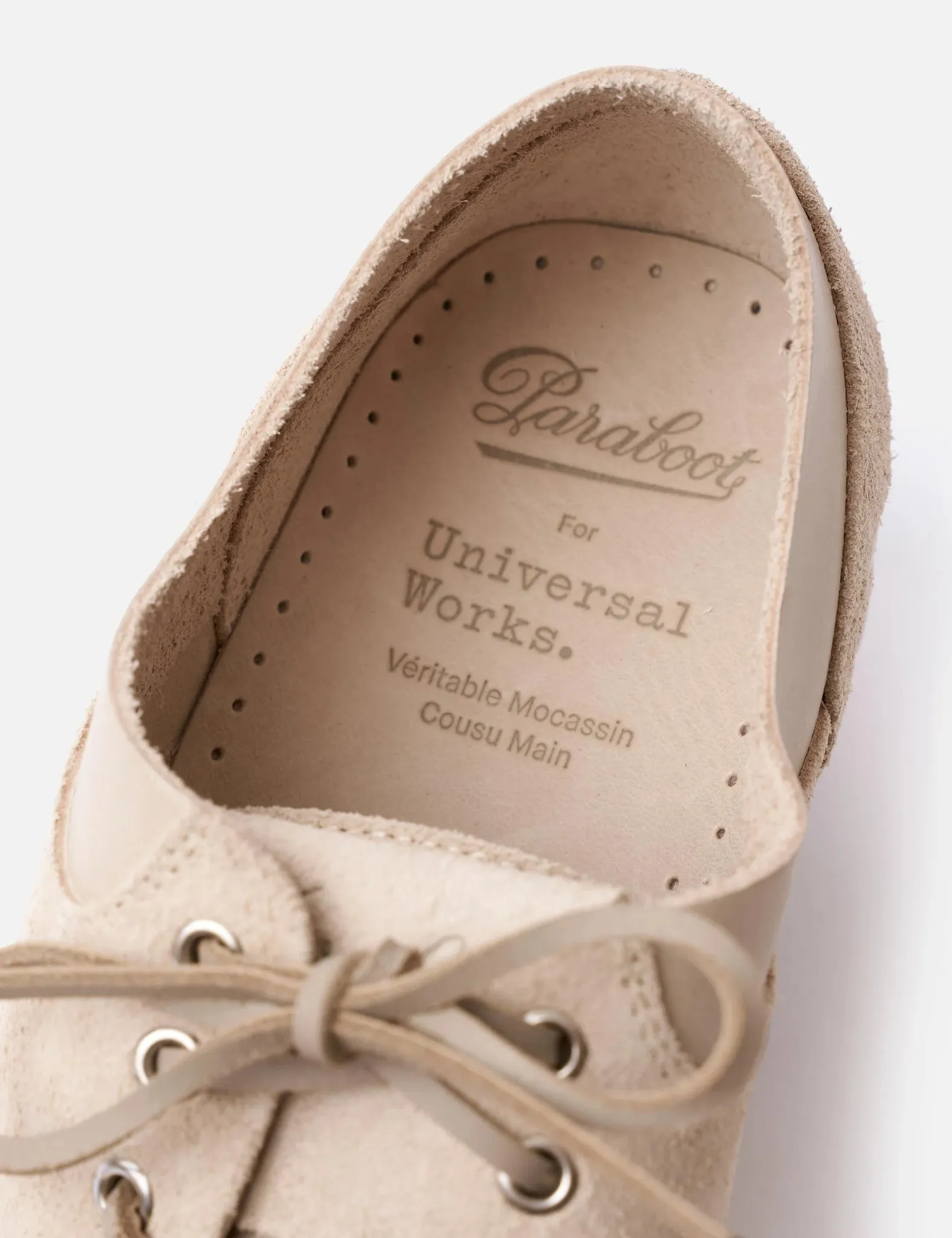 Paraboot x Universal Works Thiers Shoes - Sand Brown sold by Article London product image thumbnail 4