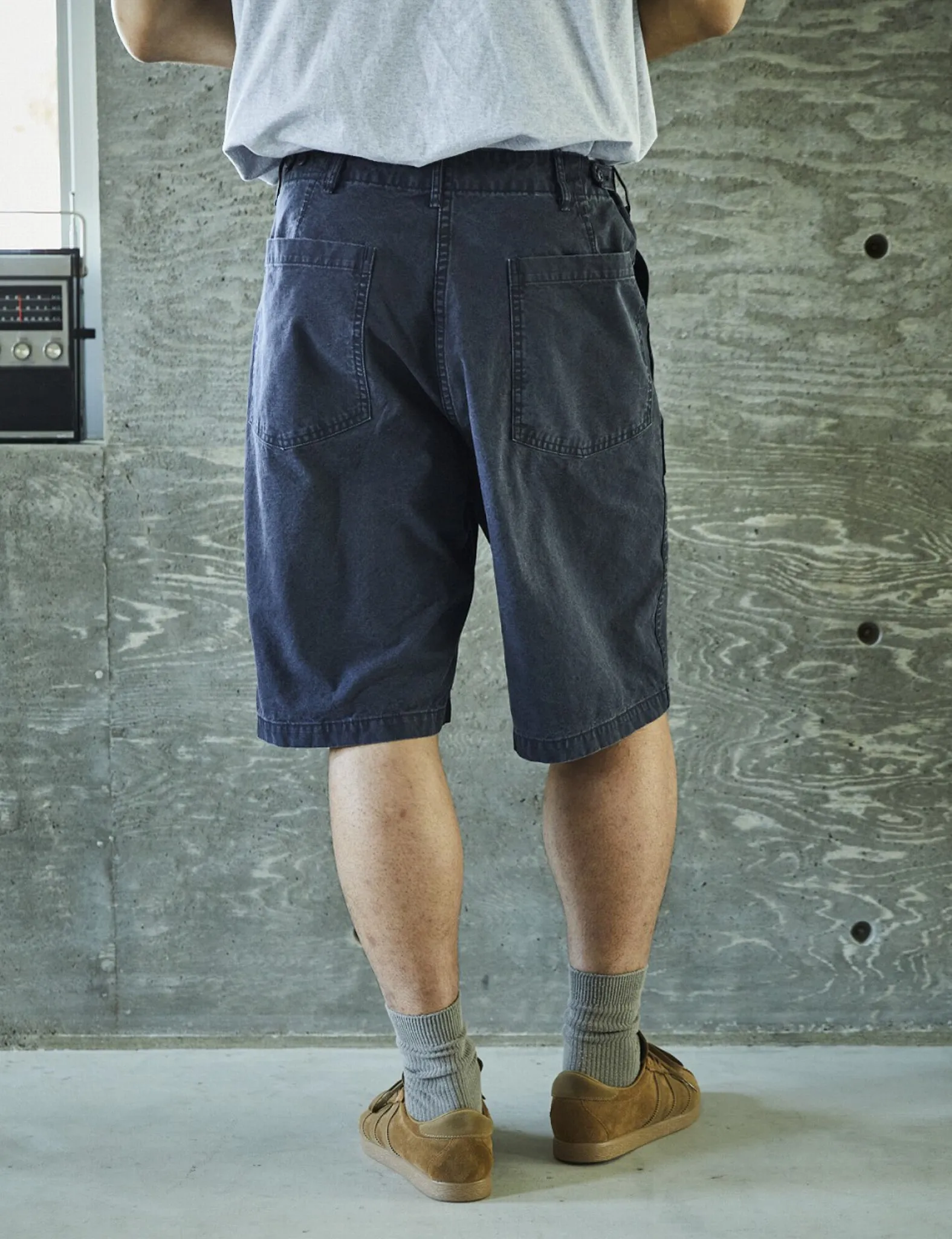 orSlow Fatigue Shorts SS26 - Black sold by Article London product image thumbnail 3