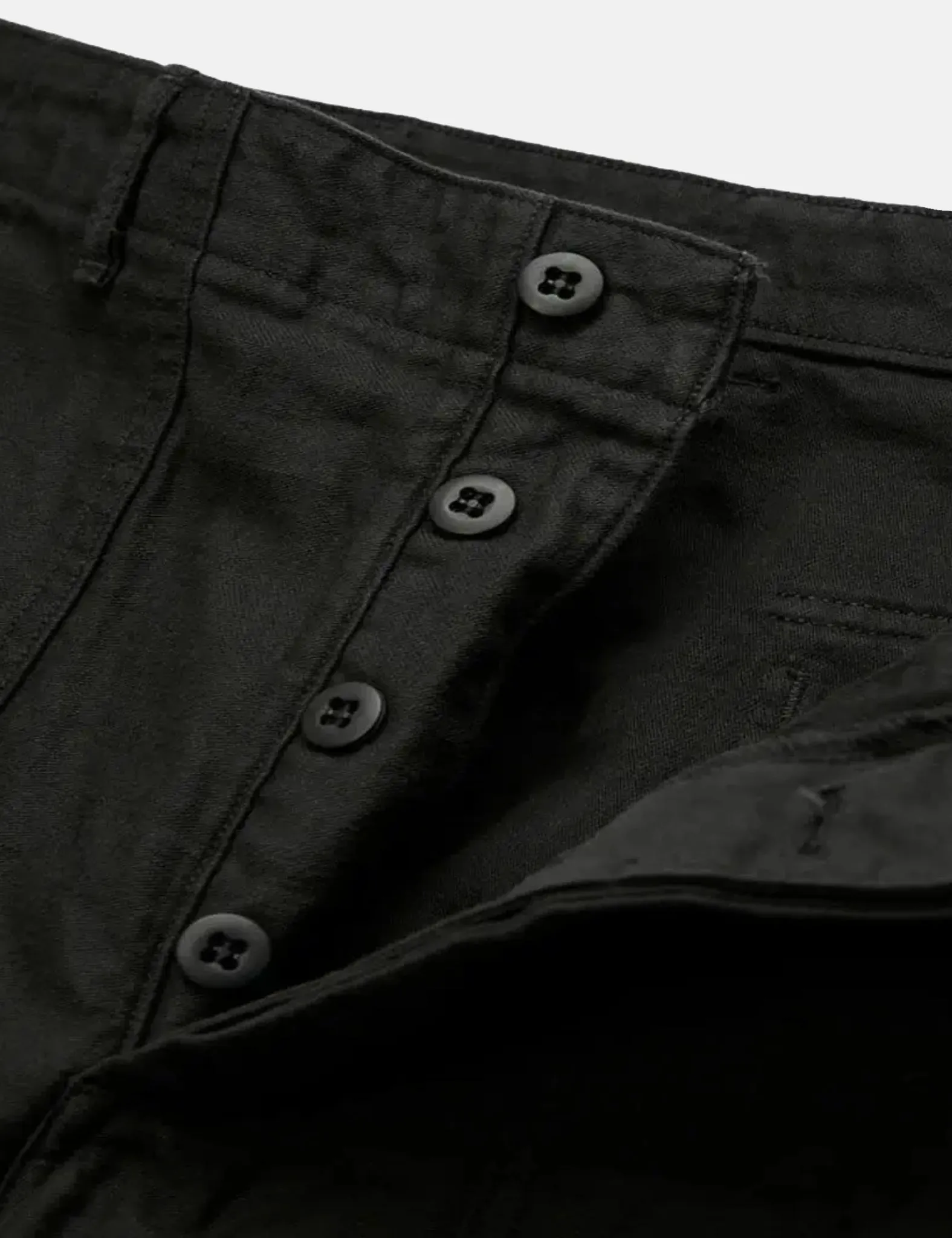 orSlow Fatigue Pants SS26 - Black sold by Article London product image thumbnail 2