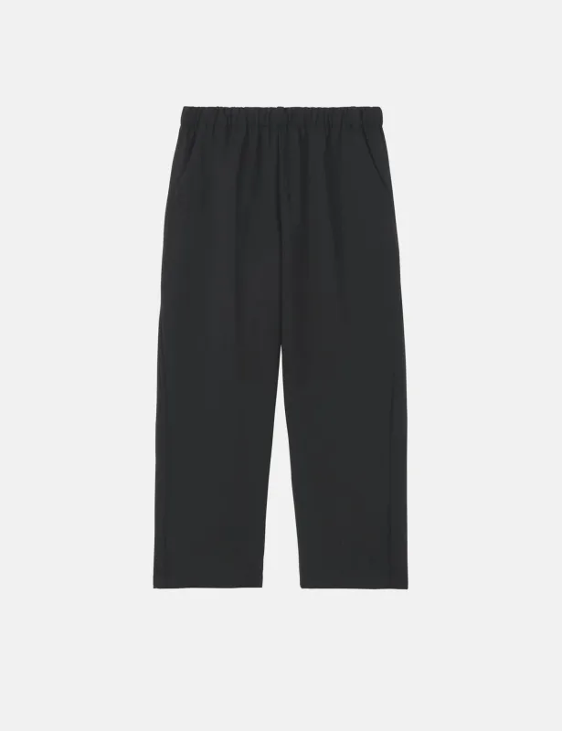 Goldwin Wide Leg Easy Pants - Black made by Goldwin