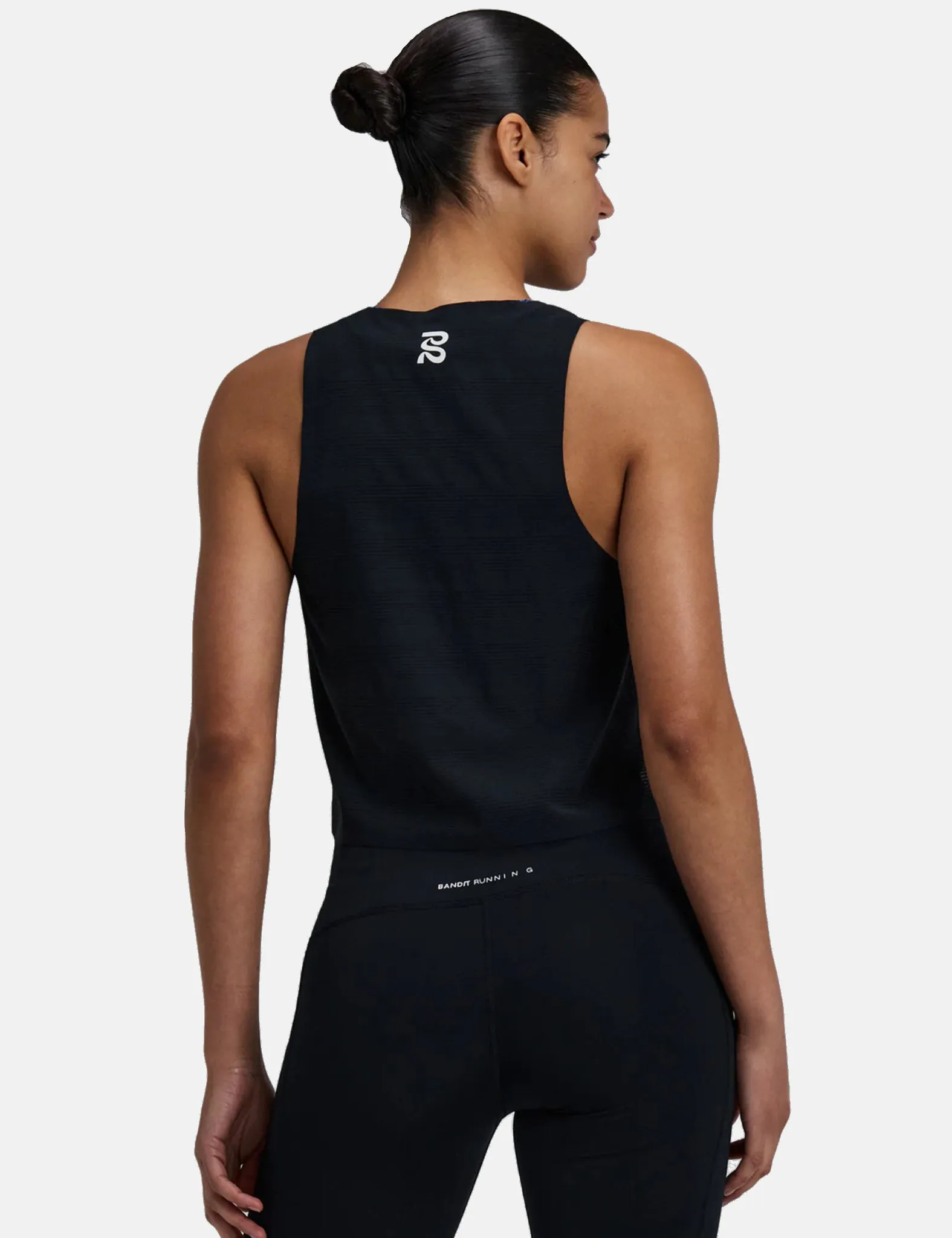 Bandit Women's CoolGrid Race Singlet - Black sold by Article London product image thumbnail 3