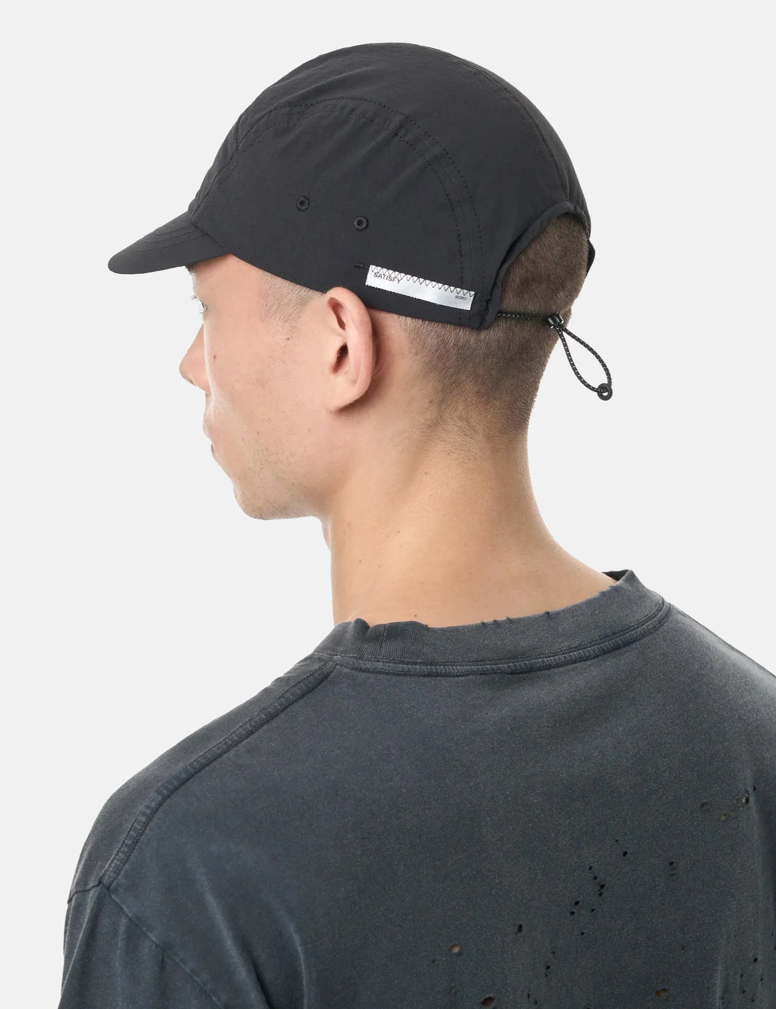 Satisfy PeaceShell Cordura Trail Cap - Black sold by Article London product image thumbnail 2