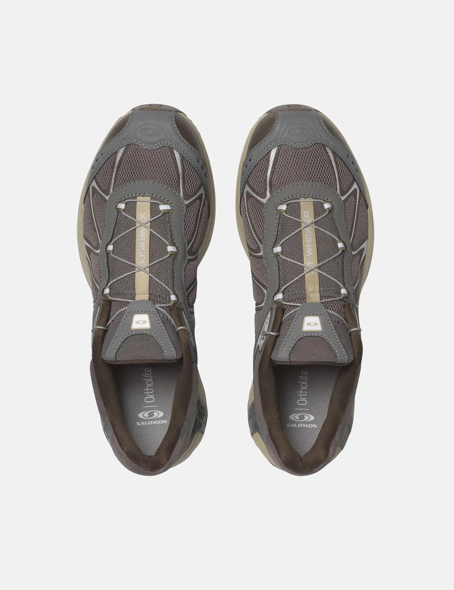Salomon XT-Whisper Trainers - Falcon/Pewter/White Pepper sold by Article London product image thumbnail 3