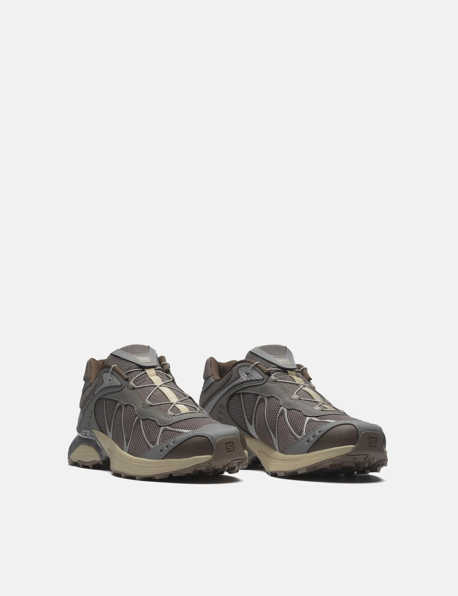Salomon XT-Whisper Trainers - Falcon/Pewter/White Pepper sold by Article London product image thumbnail 2