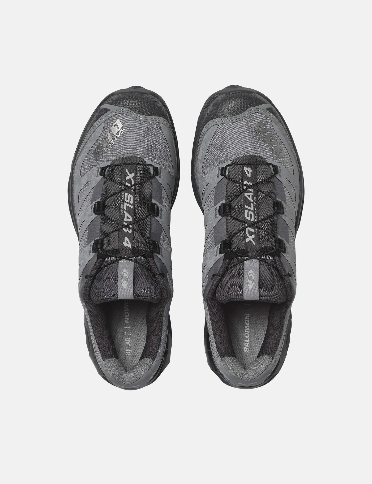 Salomon XT-4 OG Protective Trainers - Monument/Asphalt/Ftw Silver sold by Article London product image thumbnail 3