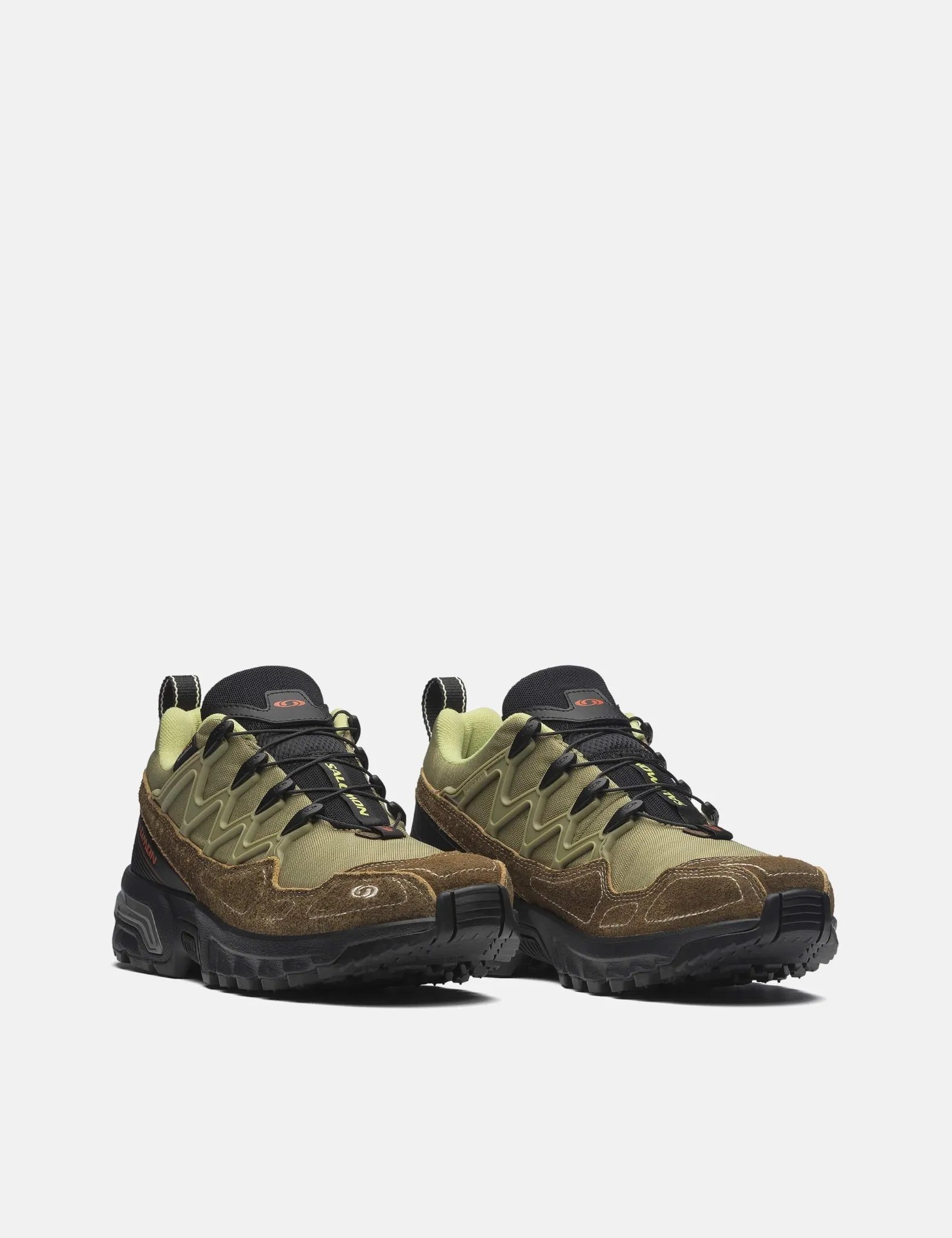 Salomon ACS Escape Trainers - Aloe/Dark Earth/Burnt Ochre sold by Article London product image thumbnail 2