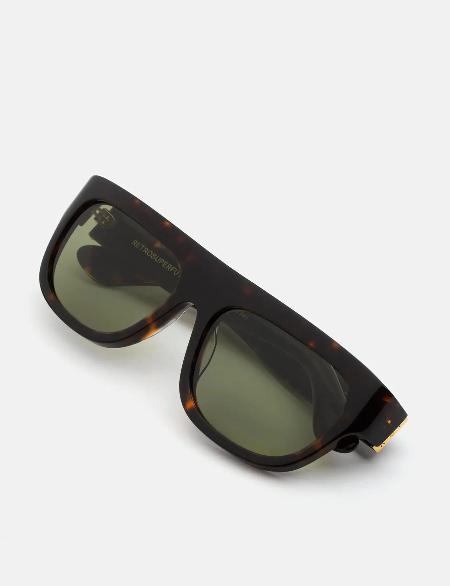 RetroSuperFuture Serioso Sunglasses - Havana/Green sold by Article London product image thumbnail 3
