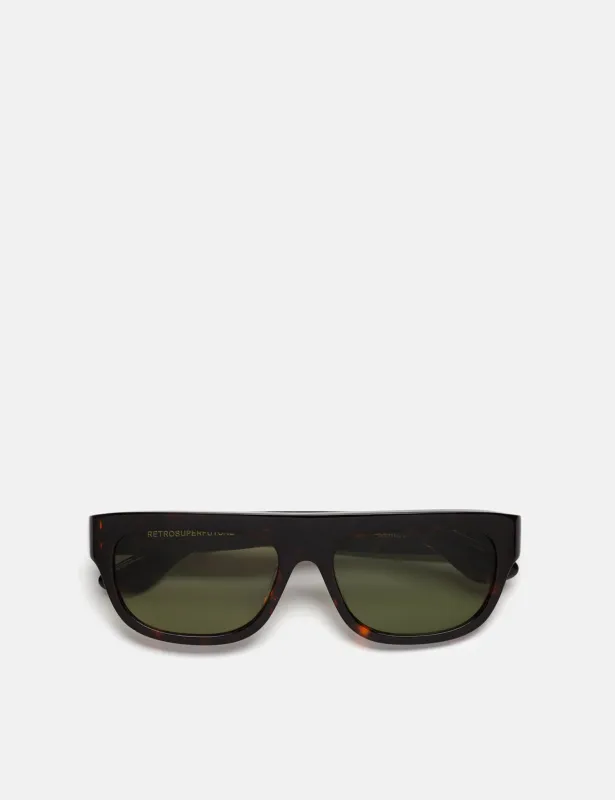 RetroSuperFuture Serioso Sunglasses - Havana/Green made by RetroSuperFuture