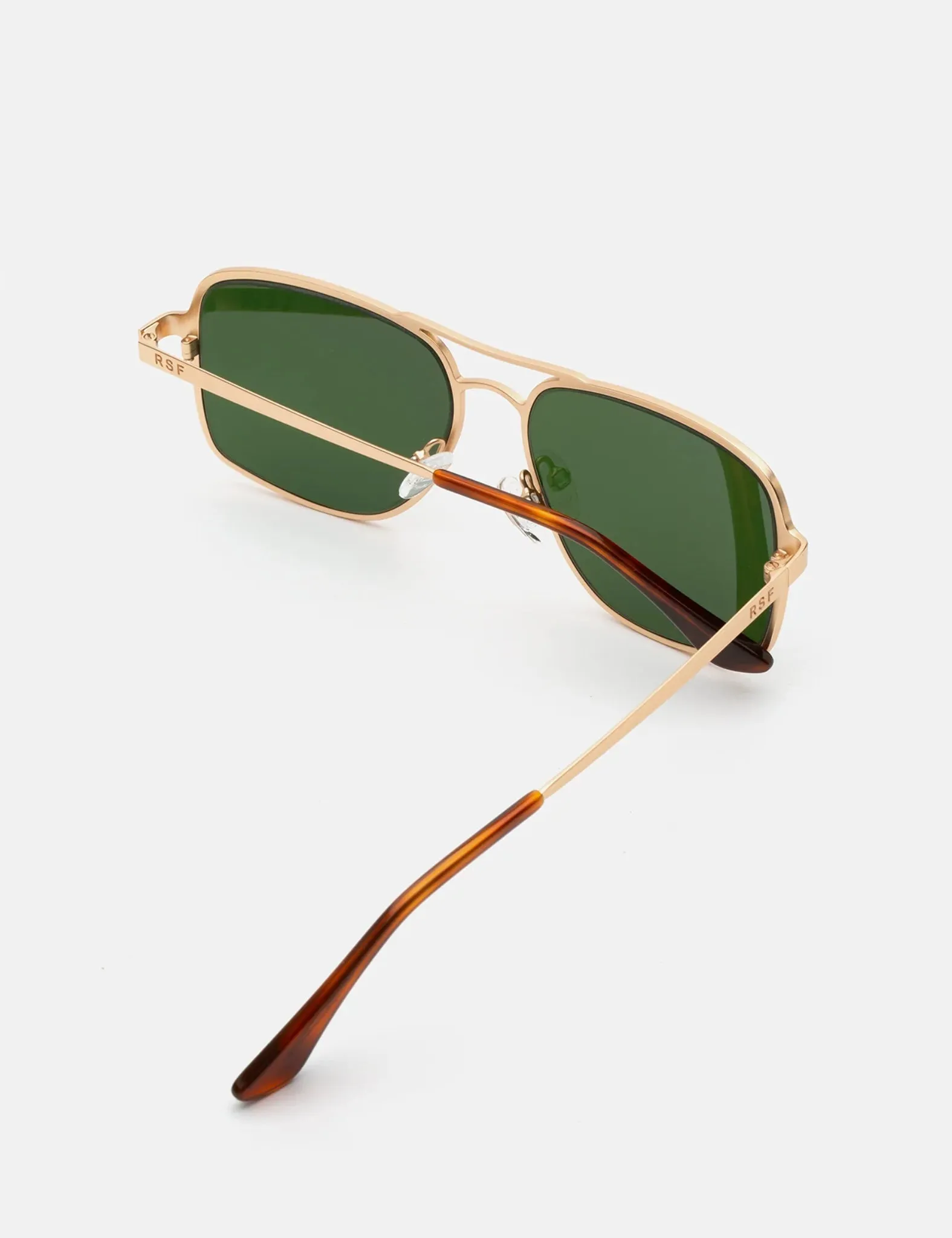 RetroSuperFuture Spliff Classiccs Sunglasses - Gold/Green sold by Article London product image thumbnail 3