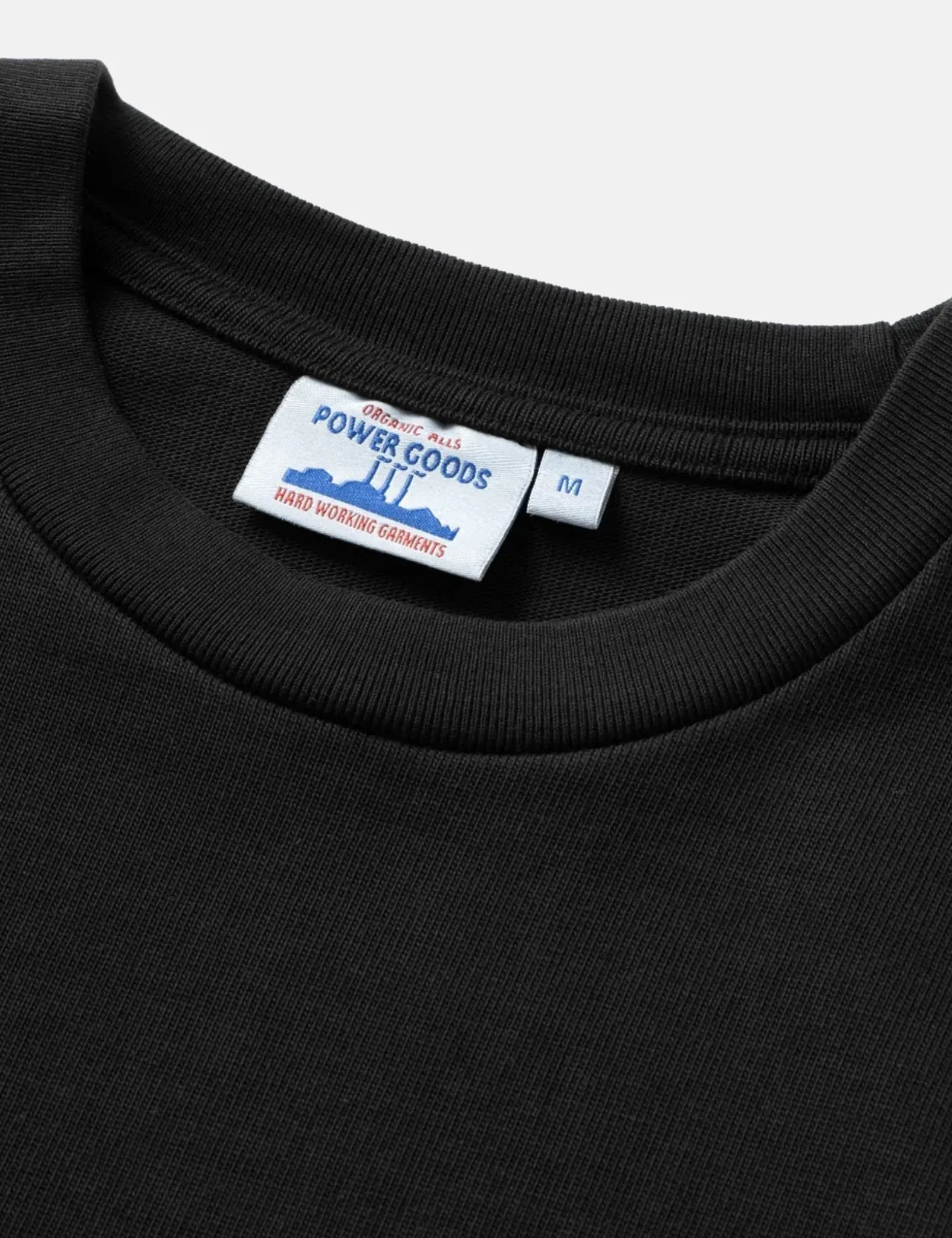 Power Goods Super Weight T-Shirt - Black sold by Article London product image thumbnail 2