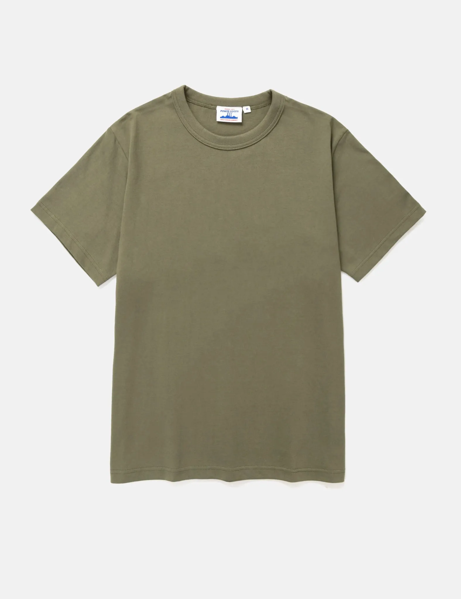 Power Goods Archive T-Shirt - Olive Green sold by Article London