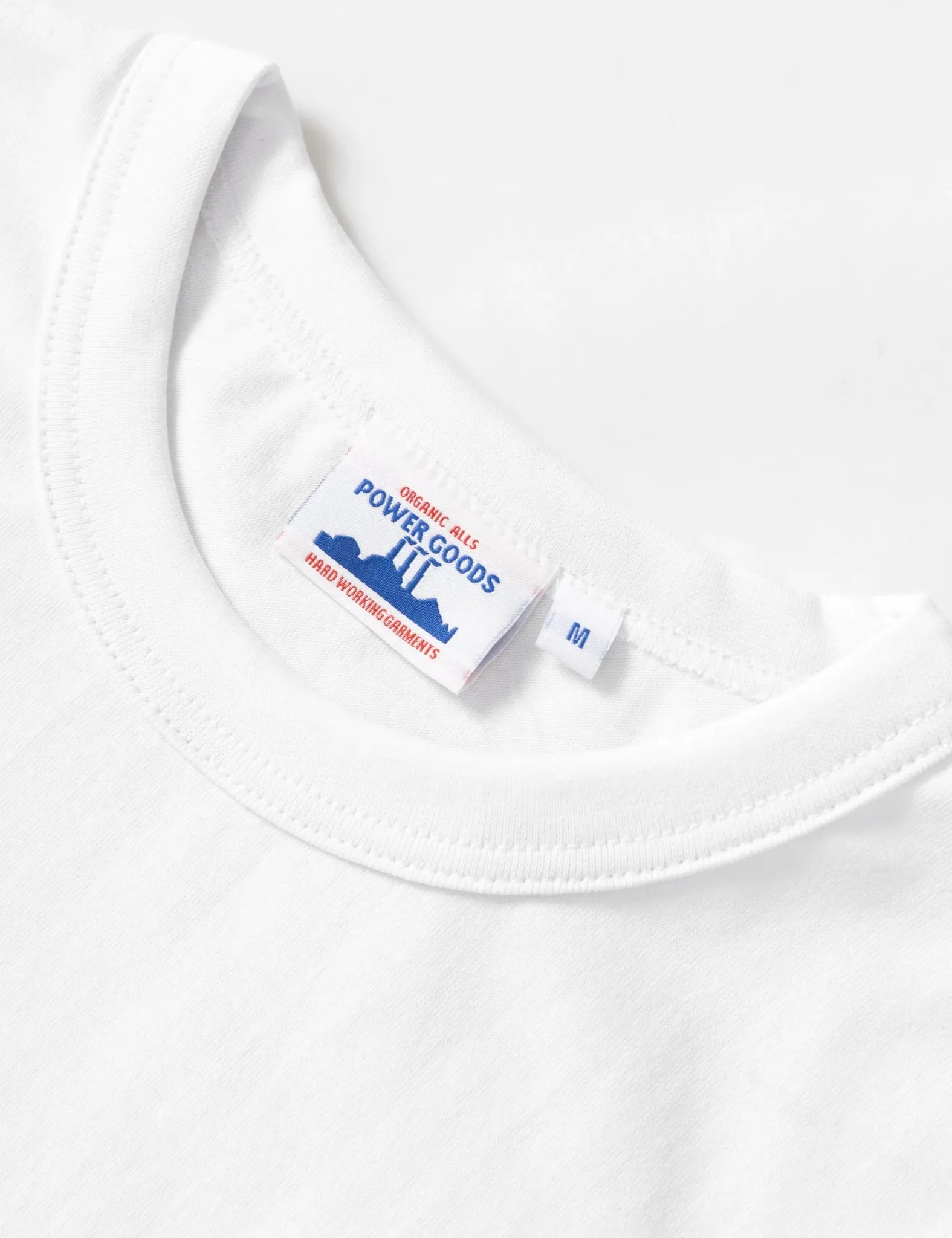 Power Goods Archive T-Shirt - White sold by Article London product image thumbnail 2