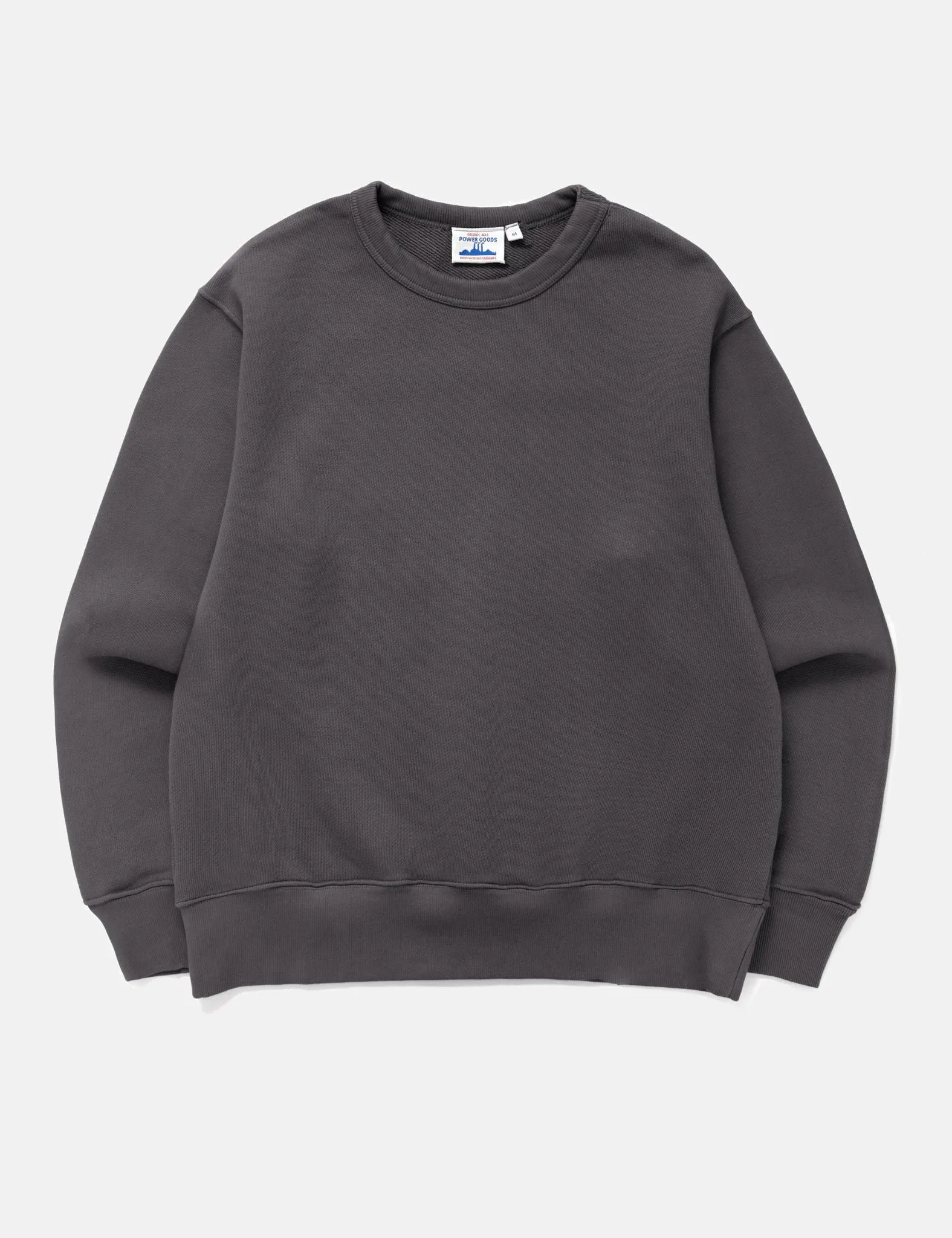 Power Goods Loopback Crewneck - Washed Black sold by Article London