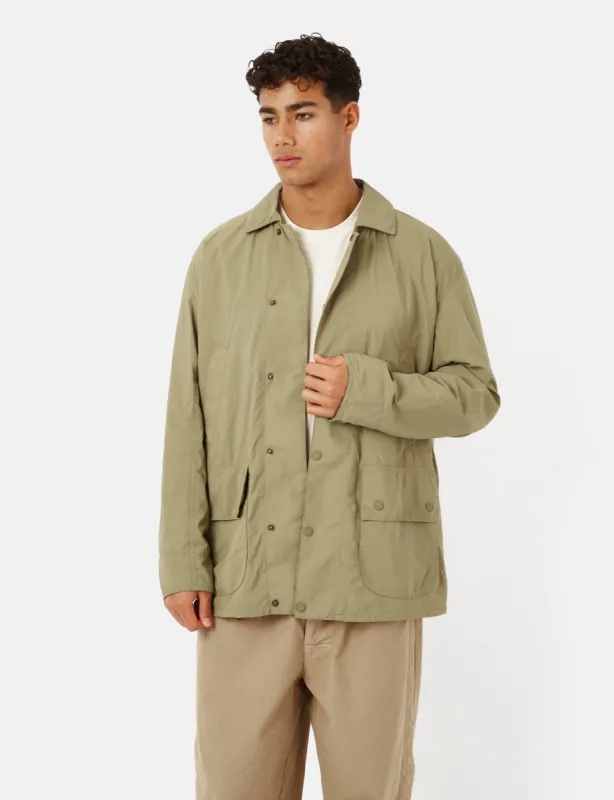 Barbour Kyoto Casual Jacket - Bleached Olive Green sold by Article London