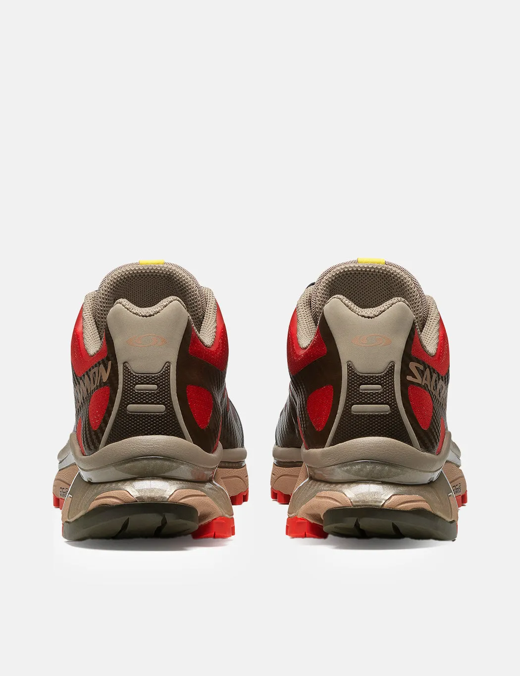Salomon XT-4 OG Trainers - Wren/Vintage Khaki/Aurora Red sold by Article London product image thumbnail 5