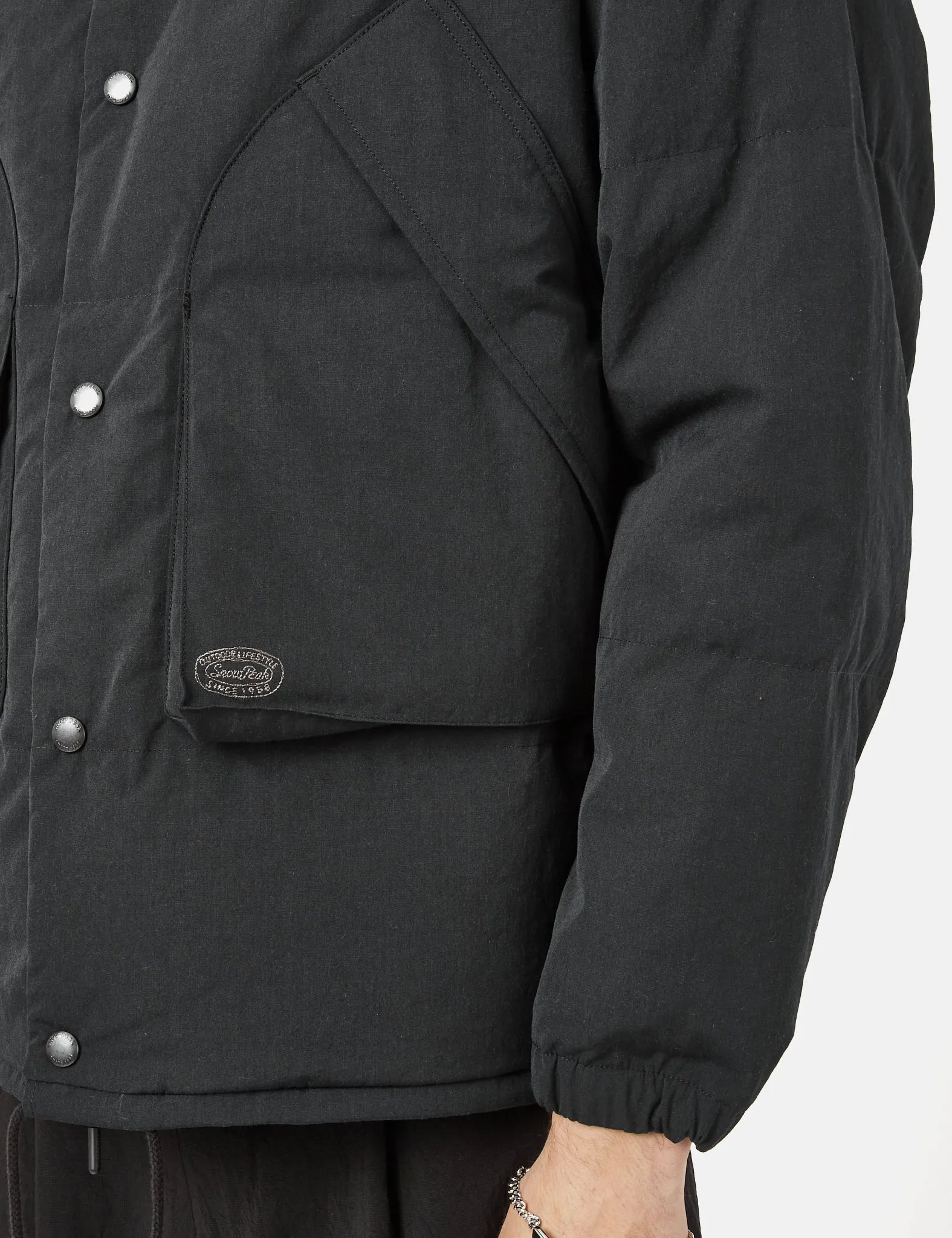 Snow Peak TAKIBI Down Jacket - Black sold by Article London product image thumbnail 2