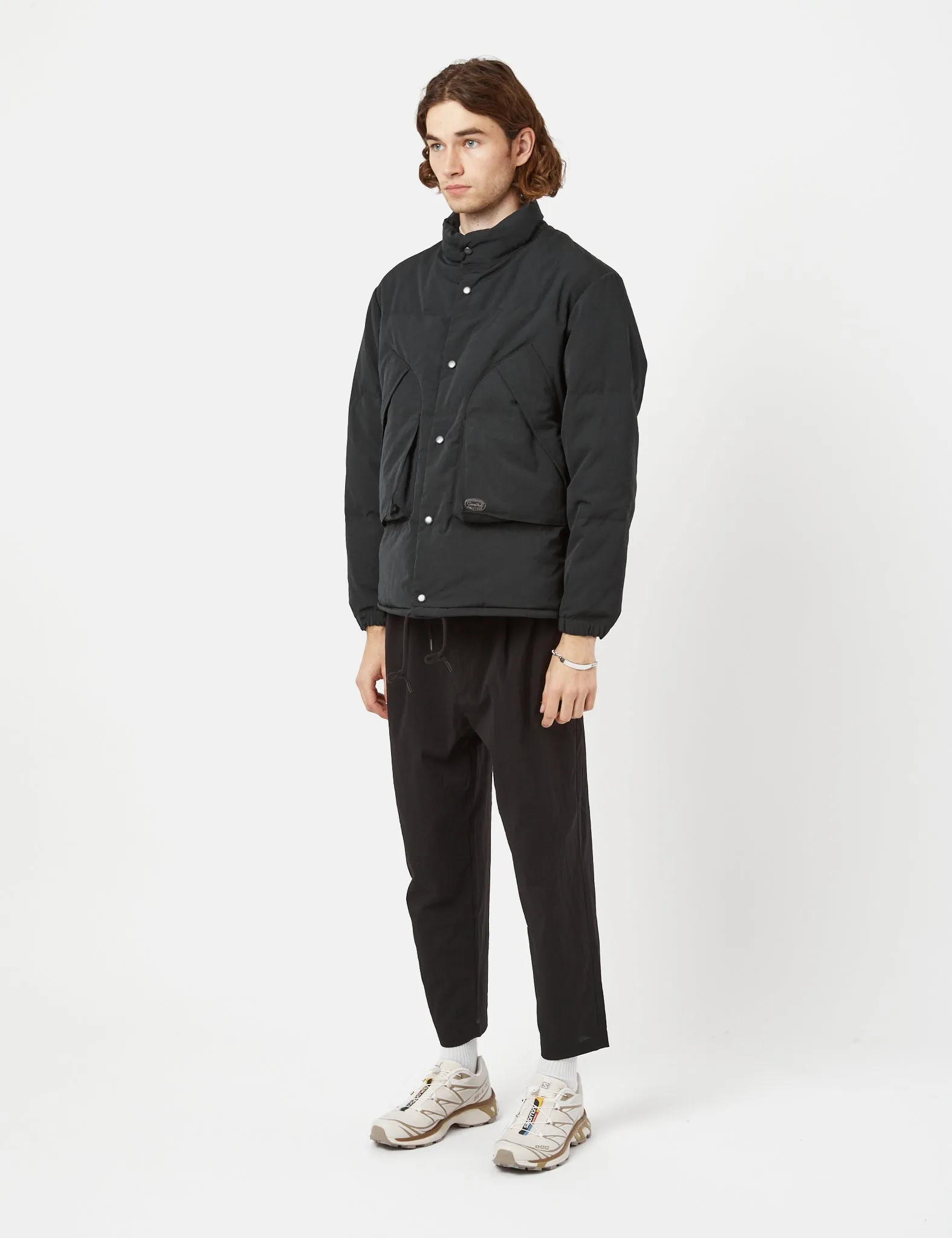 Snow Peak TAKIBI Down Jacket - Black sold by Article London product image thumbnail 3