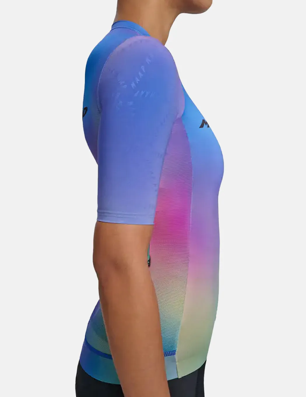 MAAP Womens Blurred Out Pro Hex Jersey 2.0 - Blue Mix sold by Article London product image thumbnail 2