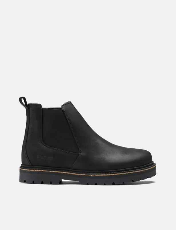 Birkenstock Stalon Boot (Regular, Nubuck Leather) - Black sold by Article London