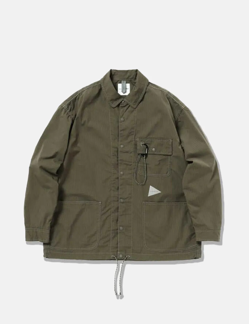 And Wander Dry Rip Shirt - Khaki sold by Article London product image thumbnail 2