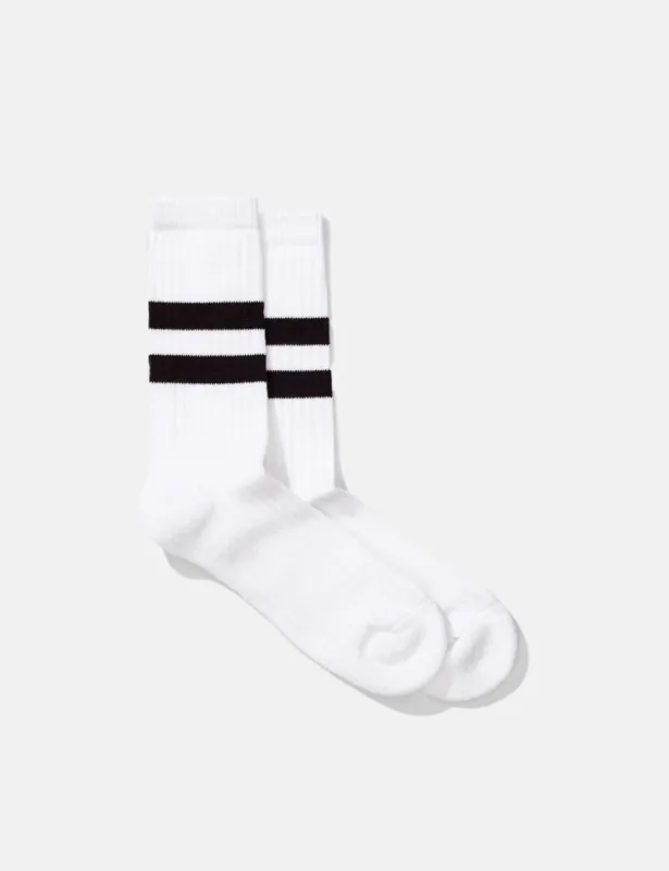 Norse Projects Bjarki Cotton Sport Socks - Cordovan Brown sold by Article London