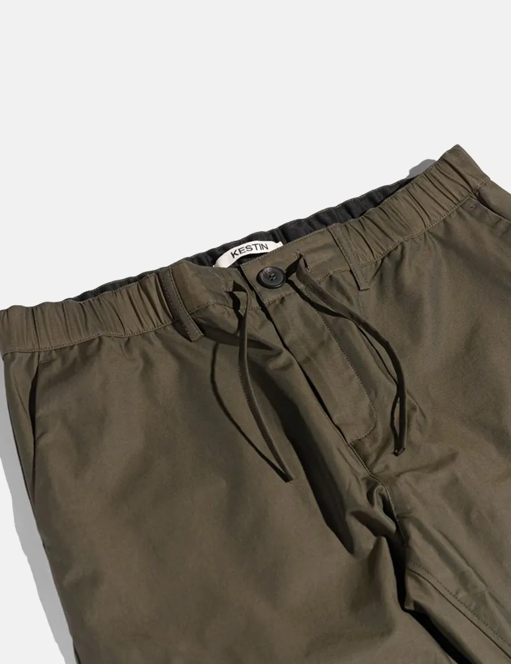 Kestin Inverness Tech Trouser (Tapered) - Dark Olive Green sold by Article London product image thumbnail 5