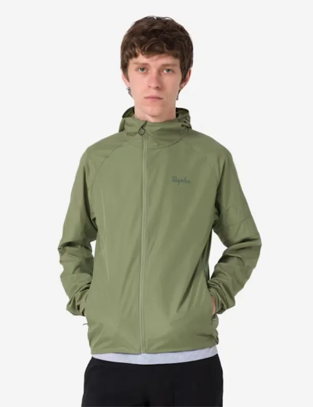 Rapha Men's Commuter Lightweight Jacket - Olive Green sold by Article London