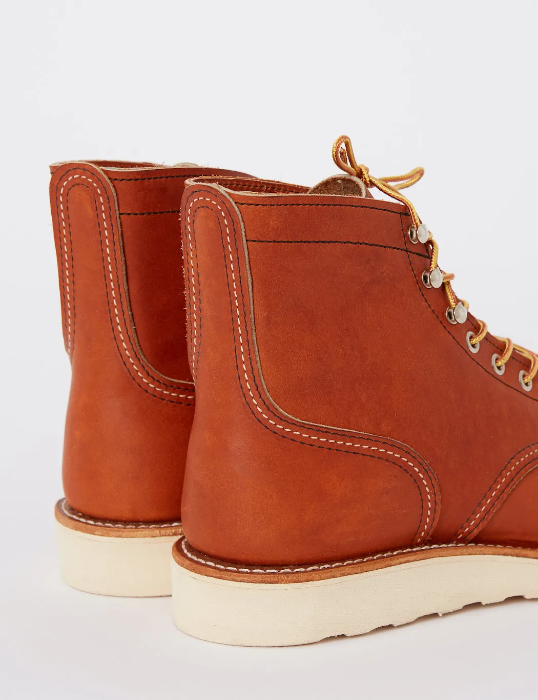 Red Wing Iron Ranger Boots (Traction Tread) - Oro-Legacy Brown sold by Article London product image thumbnail 3