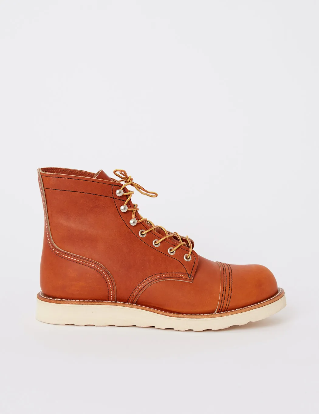 Red Wing Iron Ranger Boots (Traction Tread) - Oro-Legacy Brown sold by Article London