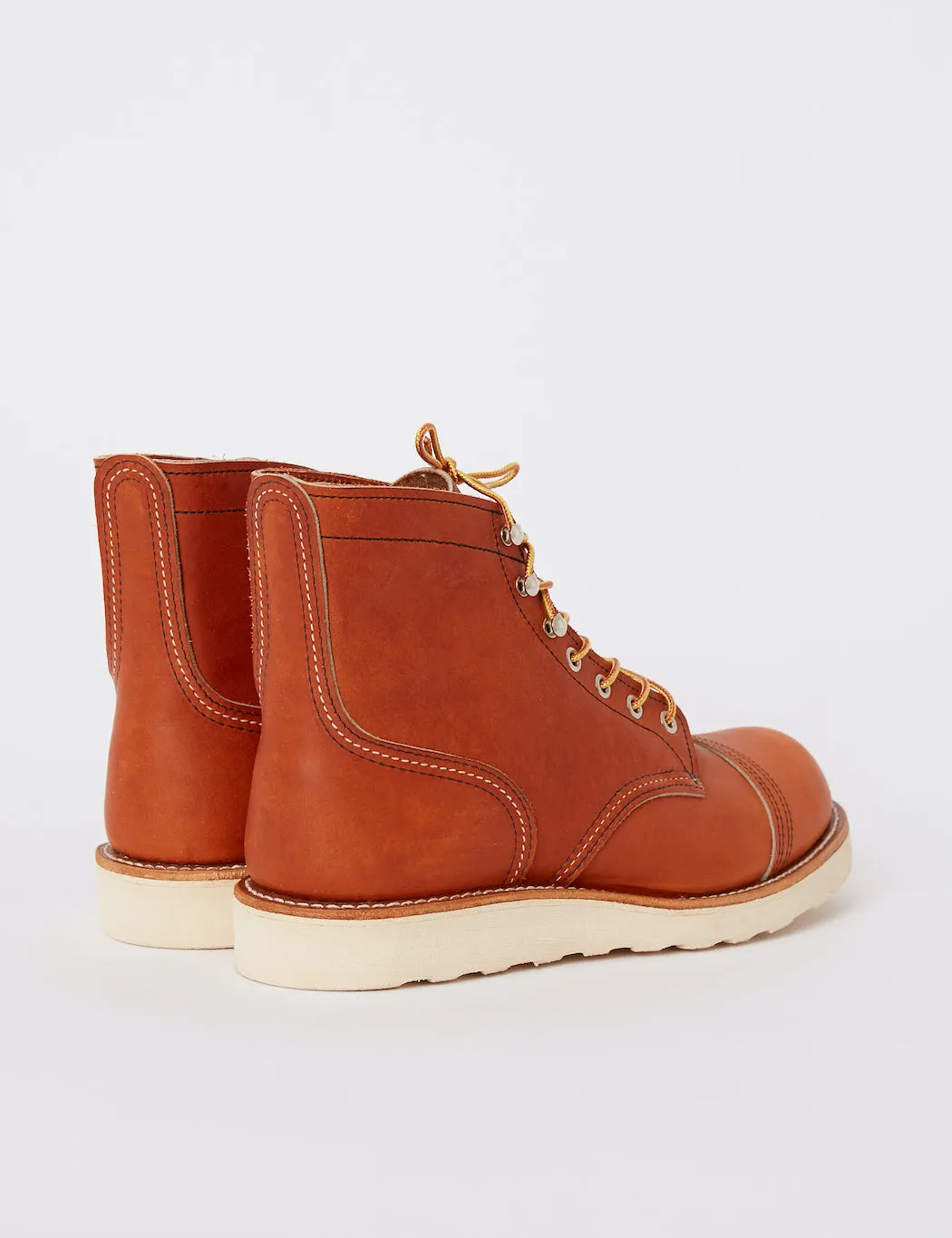 Red Wing Iron Ranger Boots (Traction Tread) - Oro-Legacy Brown sold by Article London product image thumbnail 5