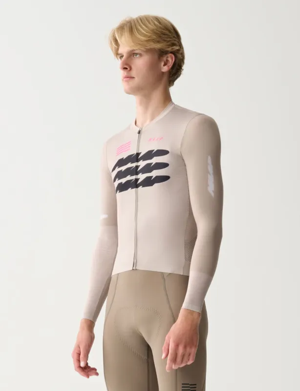 Maap Eclipse Pro Air Long Sleeve Jersey 2.0 - Enoki sold by Article London