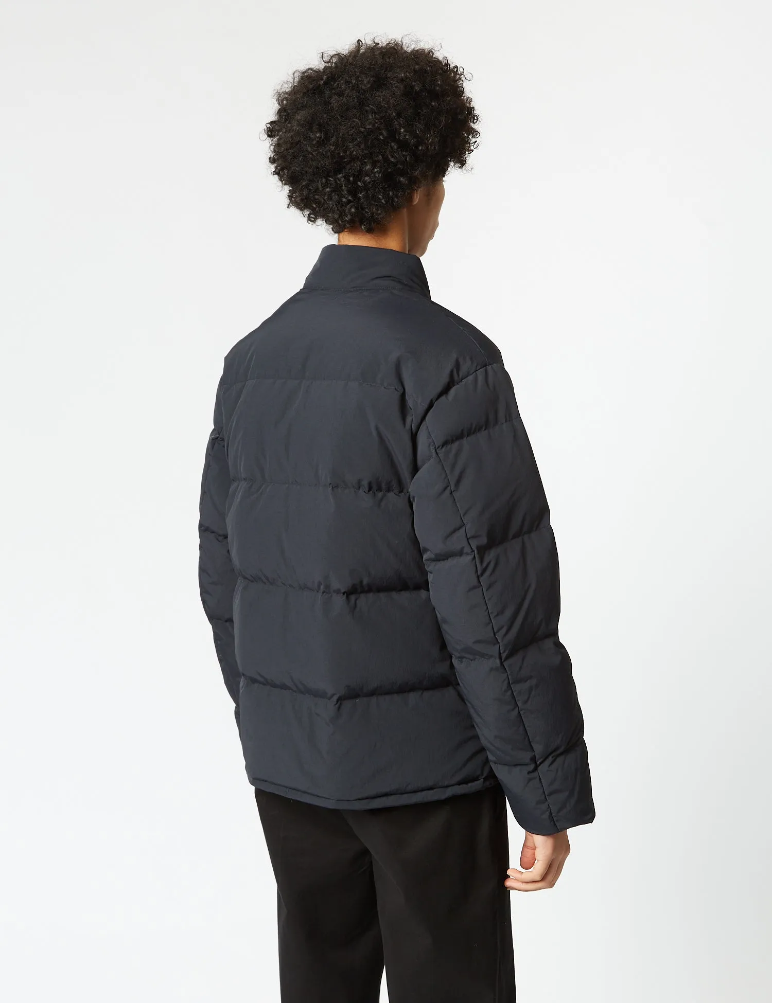 Snow Peak Recycled Down Jacket - Black sold by Article London product image thumbnail 5