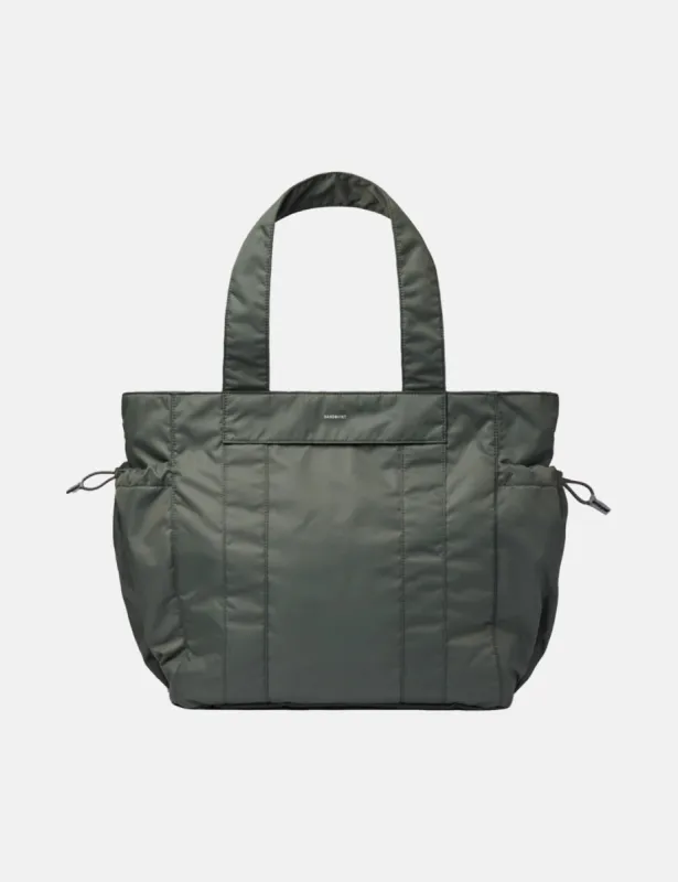 Sandqvist Sigrid Tote Bag (Crinkle Nylon) - Lichen Green sold by Article London