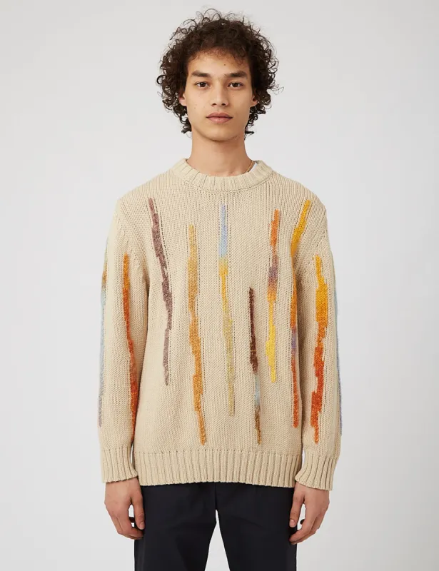 NN07 Rick Sweater 6448 - Sand sold by Article London
