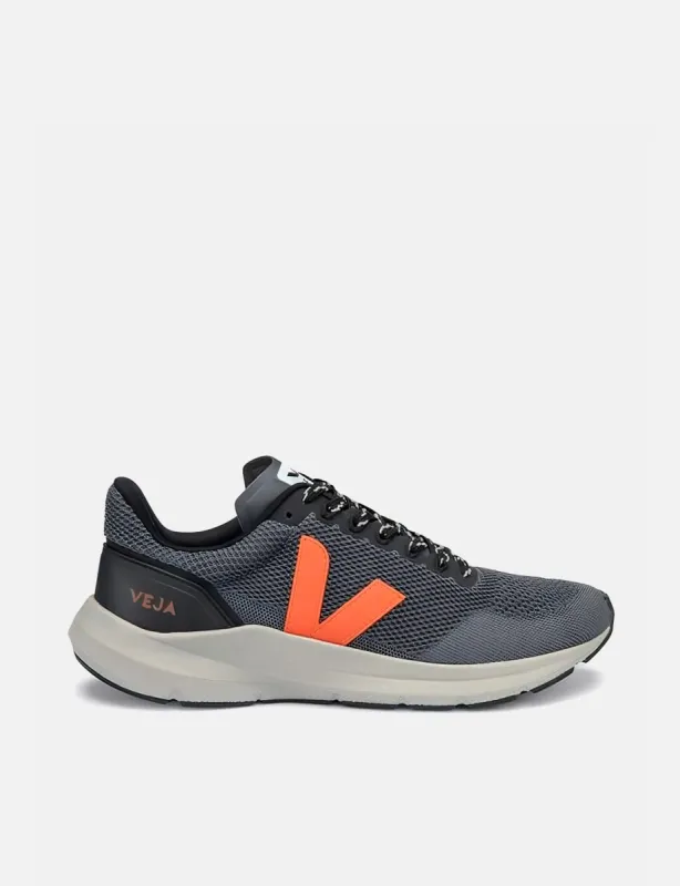 Veja Marlin LT V-Knit Runner - Storm/Orange sold by Article London