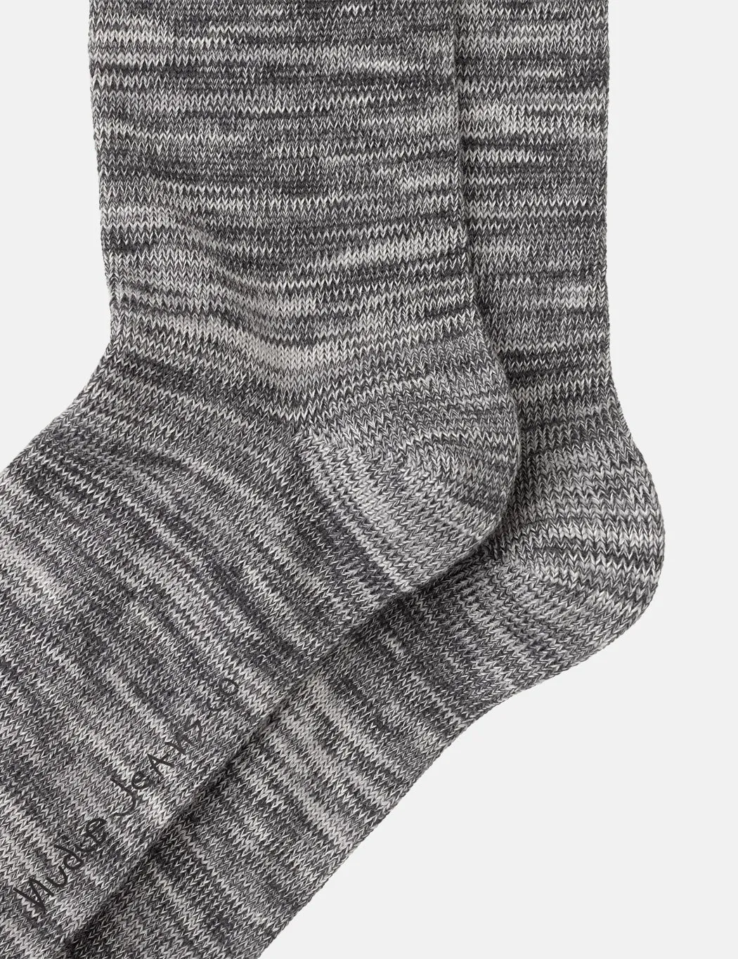 Nudie Rasmusson Multi Yarn Socks - Dark Grey sold by Article London product image thumbnail 3
