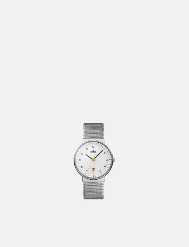 Braun BN0032 Watch - Silver/White Face sold by Article London