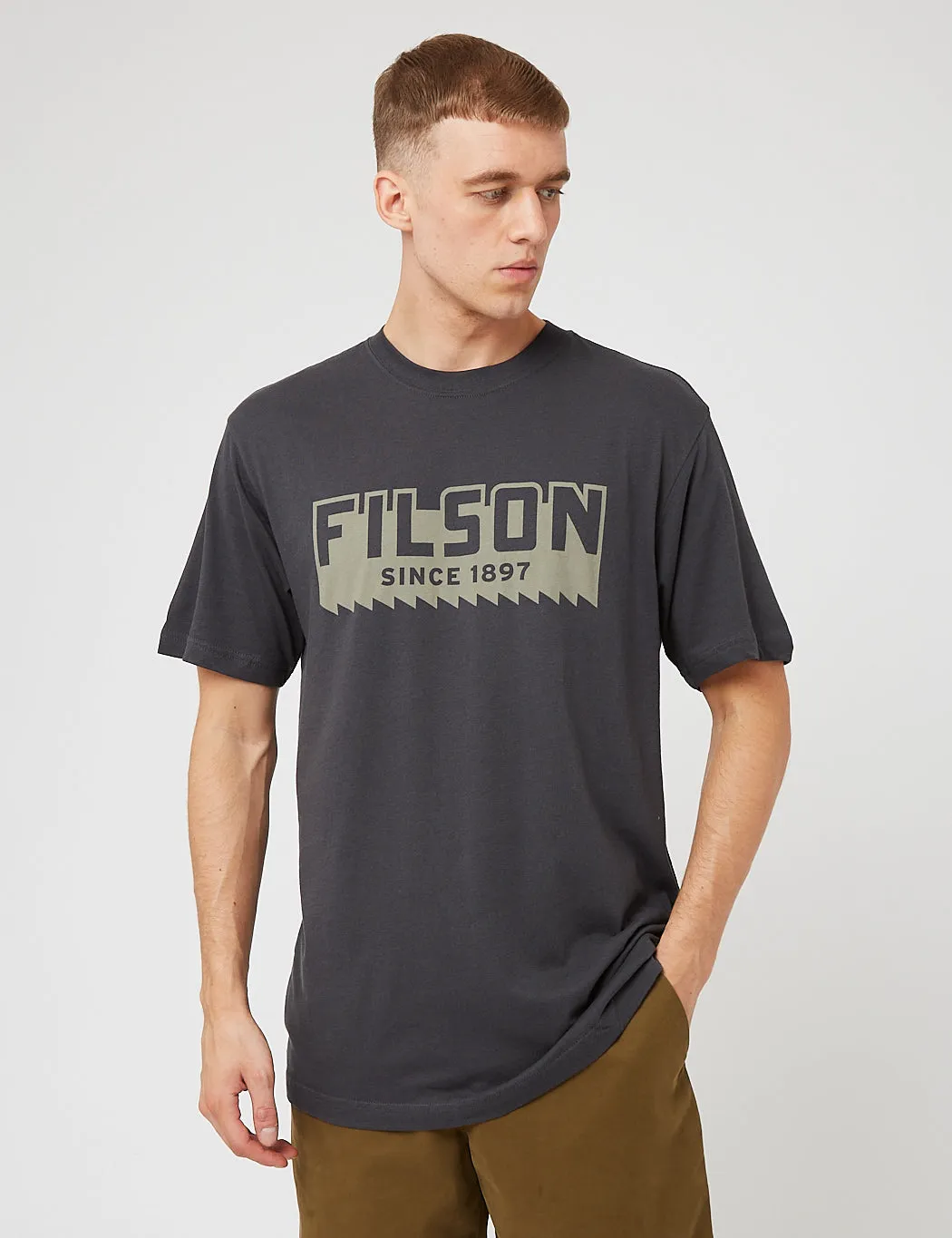 Filson Ranger Graphic T−Shirt - Faded Black sold by Article London product image thumbnail 4