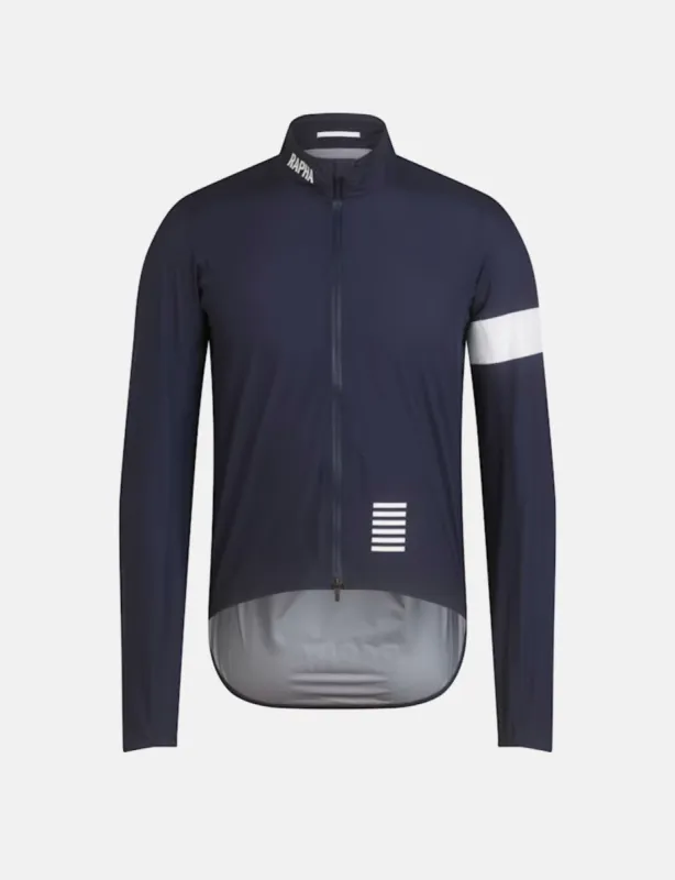 Rapha Men's Pro Team GORE-TEX Rain Jacket - Dark Navy Blue/White sold by Article London