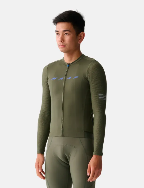 Maap Evade Pro Base Long Sleeve Jersey 2.0 - Loam sold by Article London