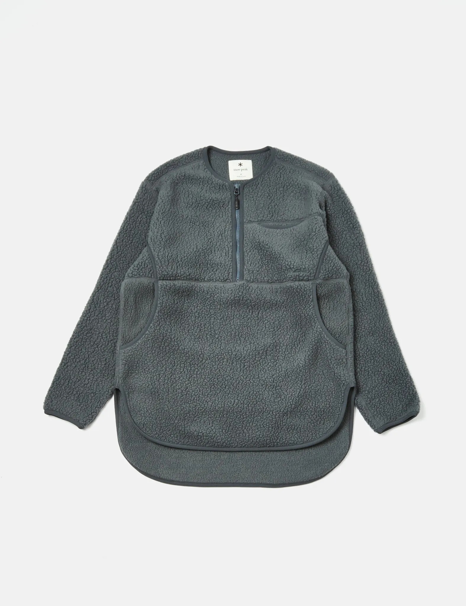 Snow Peak Thermal Boa Fleece Pullover - Forest Green sold by Article London product image thumbnail 5