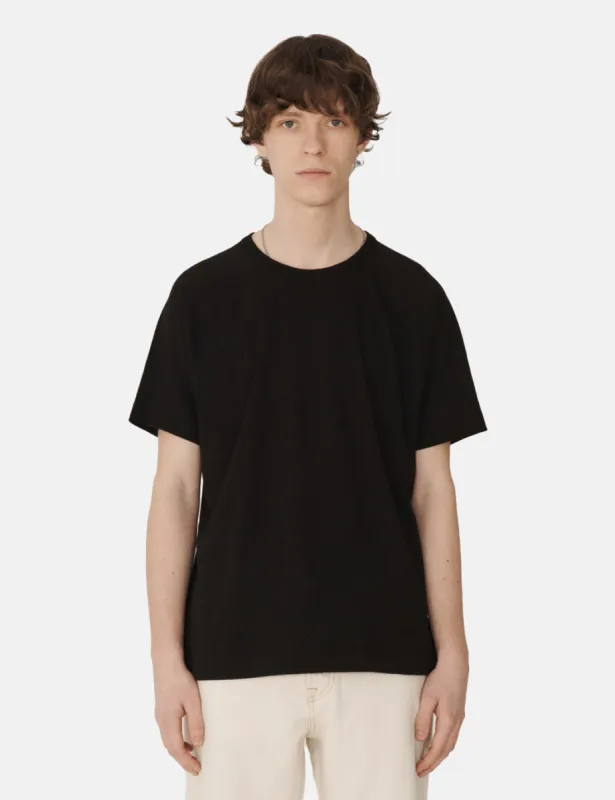 YMC Earth Television T-Shirt (Organic) - Black sold by Article London