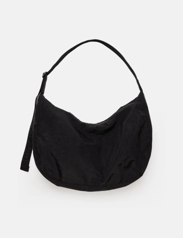 Baggu Large Crescent Bag (Recycled) - Black sold by Article London