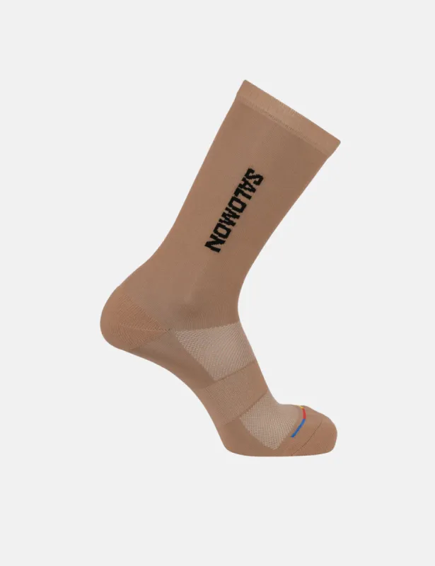 Salomon 365 Crew Socks - Natural/Black made by Salomon