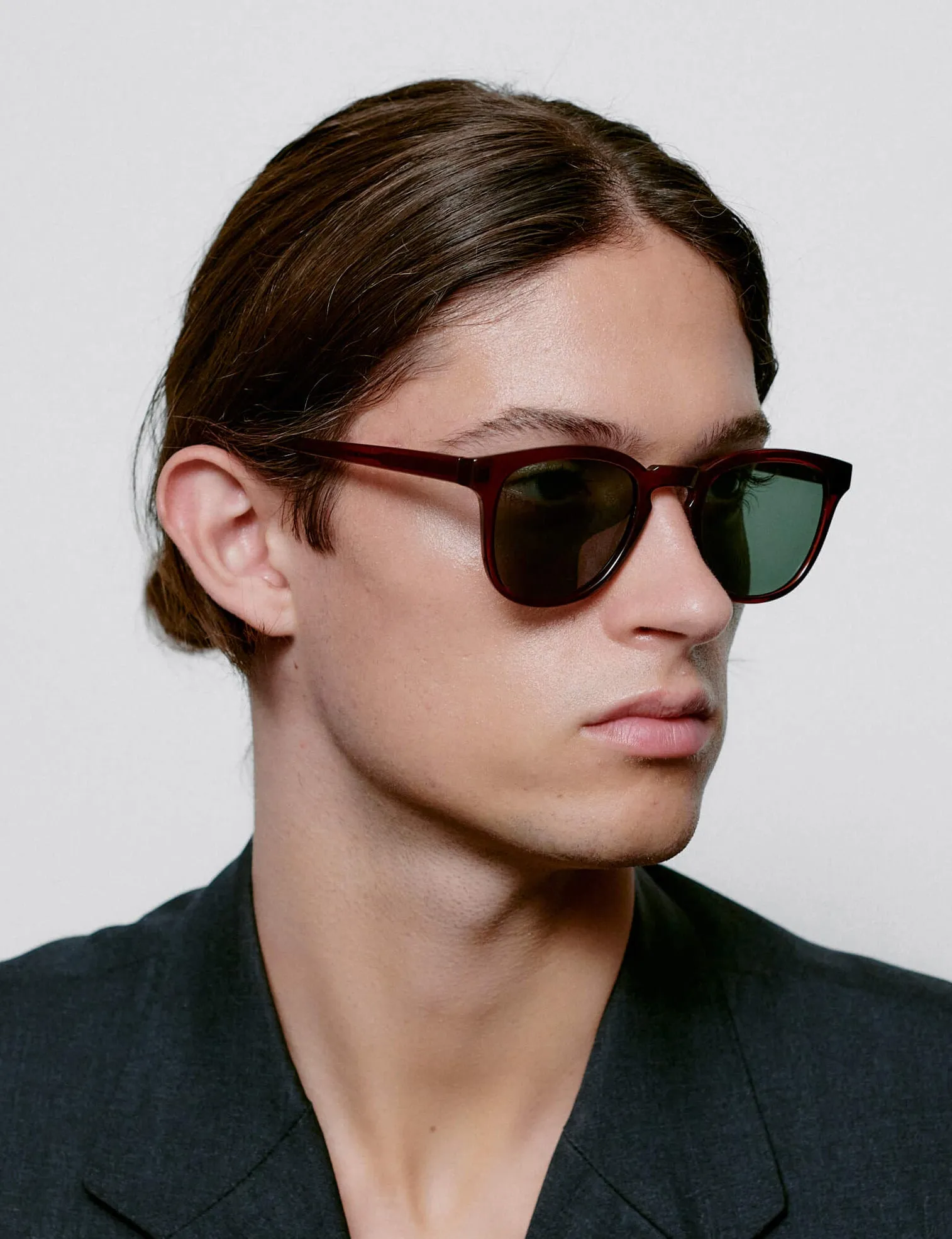 A. Kjaerbede Bate Sunglasses - Brown Transparent sold by Article London product image thumbnail 2