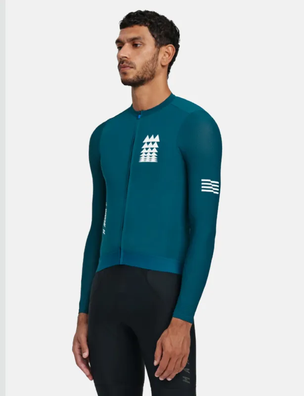 MAAP Shift Pro Base LS Jersey - Spruce Blue sold by Article London
