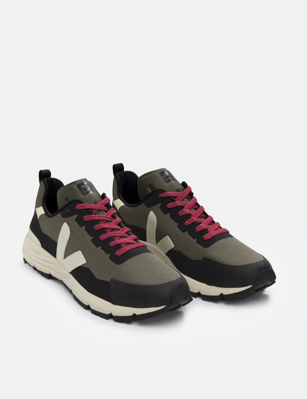 Women's Veja Dekkan Ripstop Trainers - Khaki/Pierre sold by Article London product image thumbnail 2